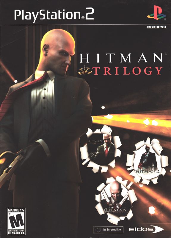 Hitman Trilogy box art for Playstation 2